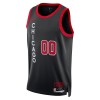 Dres Chicago Bulls Prilagođeni Nike 2023-24 City Edition Crno Swingman